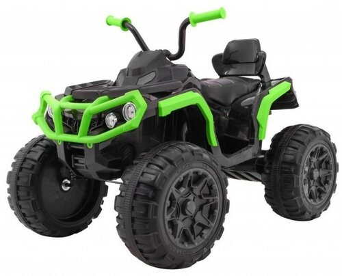 Детский квадроцикл Grizzly ATV 4WD Green/Black 12V с пультом управления - BDM0906-4 (BDM0906-4-GREEN-RC)