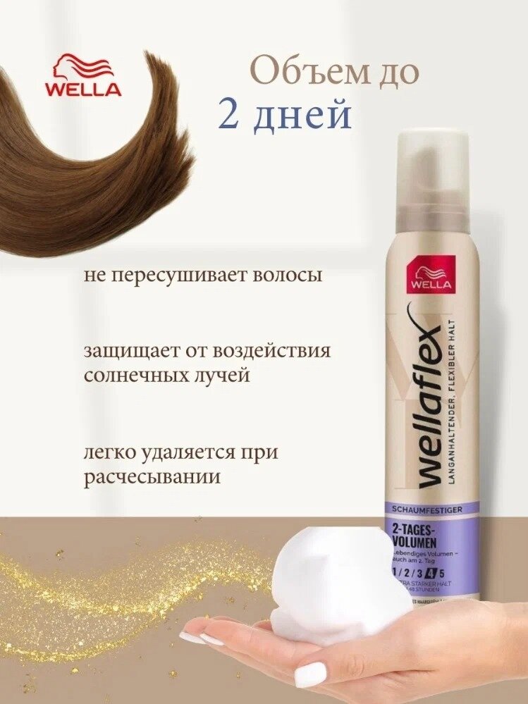 Мусс Wellaflex WF-81145208 - фото №14