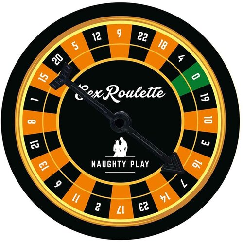 Настольная игра-рулетка Sex Roulette Naughty Play, разноцветный