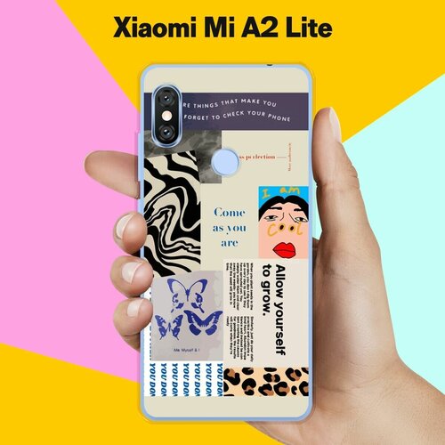 Силиконовый чехол на Xiaomi Mi A2 Lite Pack 2 / для Сяоми Ми А2 Лайт