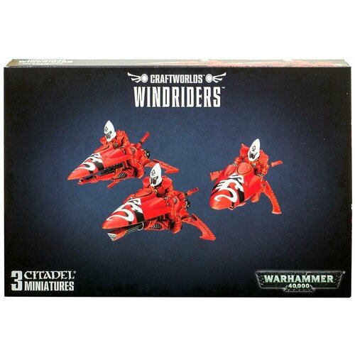 Модель для сборки Warhammer 40000 Aeldari Windriders модель для сборки warhammer 40000 aeldari farseer skyrunner