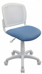 Кресло детское CH-W296NX белый TW-15 сиденье голубой 26-24 сетка/ткань крестовина пластик п CH-W296NX/26-24