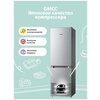 Фото #2 Холодильник Comfee RCB233LS1R, Low Frost, двухкамерный, нержавеющая сталь, GMCC компрессор, LED освещение, перевешиваемые двери