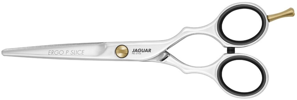 Парикмахерские ножницы JAGUAR Pre Style ERGO P SLICE прямые 5,5", серебристые 81355