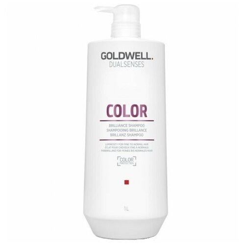 Goldwell Dualsenses Color Brilliance Shampoo - Шампунь для окрашенных волос 1000мл goldwell шампунь dualsenses color brilliance 250 мл