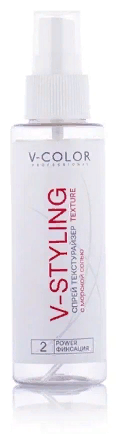 Спрей-блеск для волос с эффектом легкой фиксации V-COLOR V-STYLING, 100мл