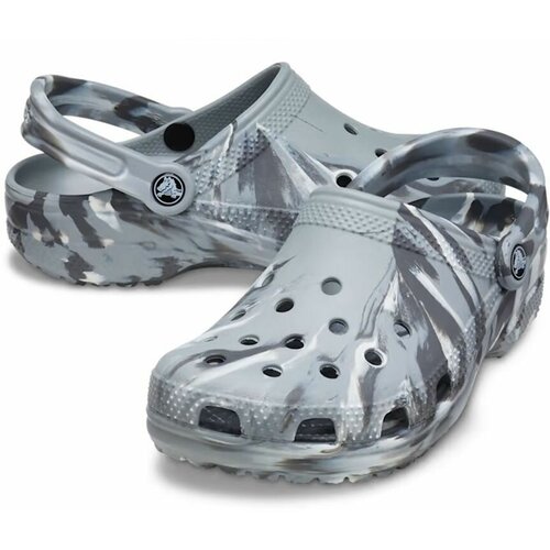 Шлепанцы Crocs, серый