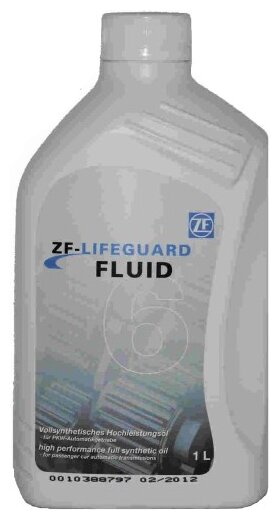 Масло трансмиссионное ZF LIFEGUARD FLUID 6