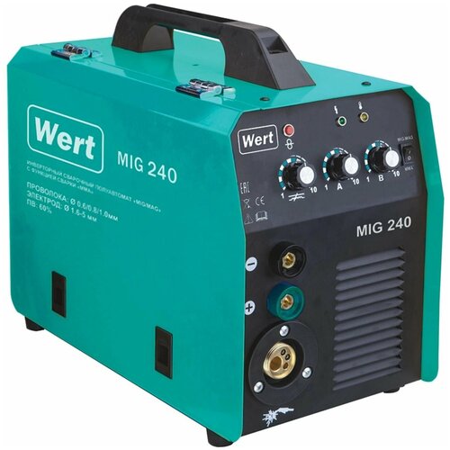 Сварочный аппарат WERT MIGMAG MIG 240 подарок на день рождения мужчине любимому папе дедушке парню 2199000₽