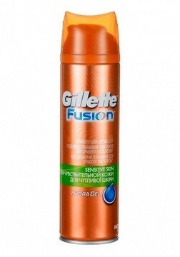 Гель для бритья Gillette Fusion Hydra для чувствительной кожи, 200 мл - Procter and Gamble