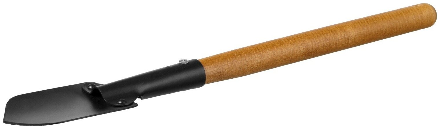 GRINDA ProLine 125х92х560 мм, деревянная ручка, садовая лопаточка (421516)
