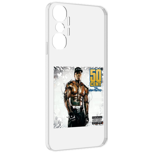 Чехол MyPads 50 Cent - The Massacre для Infinix Hot 20 4G задняя-панель-накладка-бампер