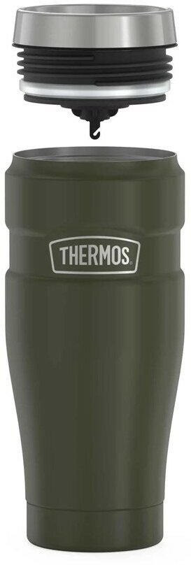 Кружка-термос из нержавеющей стали тм THERMOS SK1005 AG 0.47L - фотография № 5