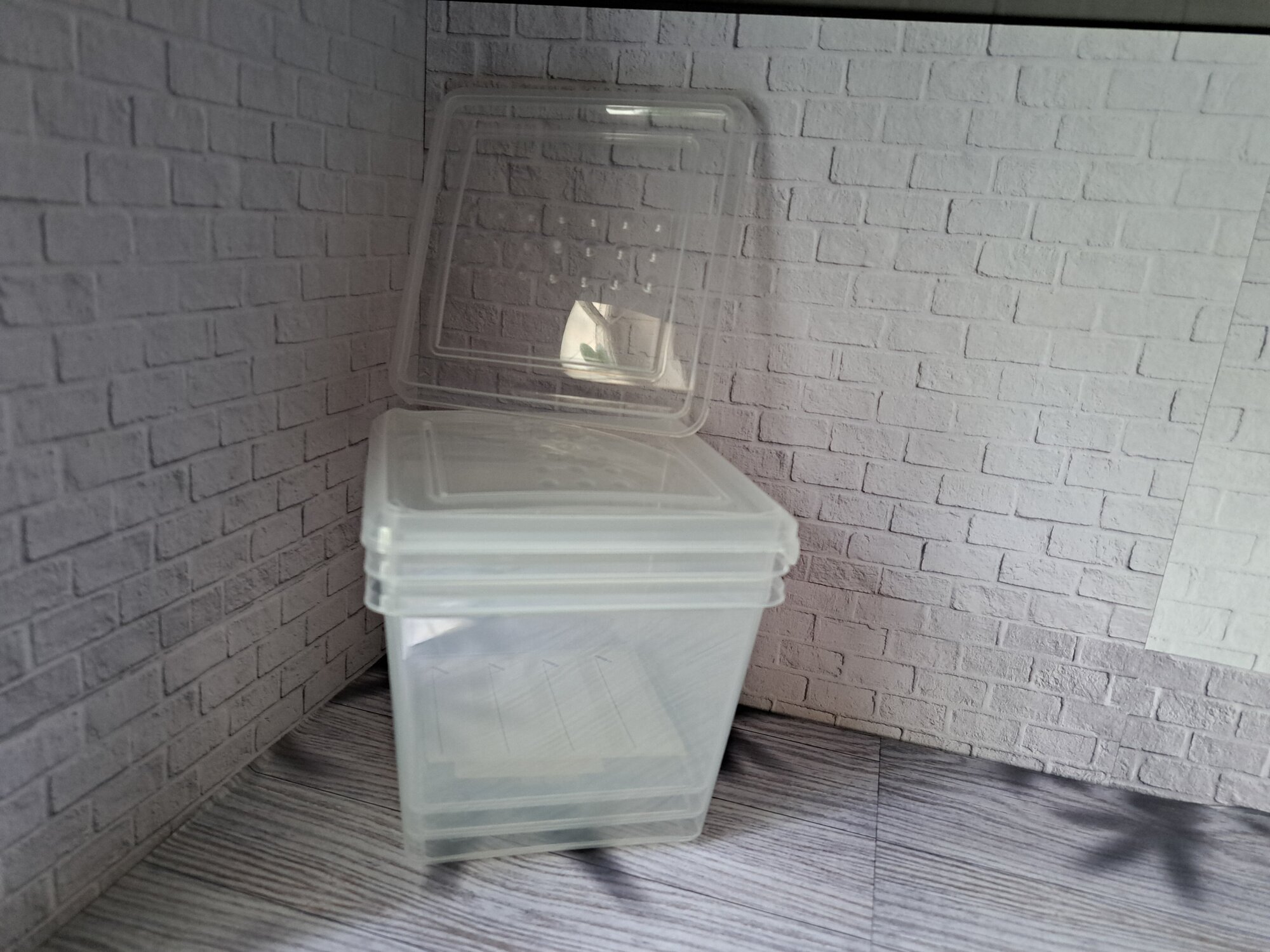 Комплект контейнеров для заморозки Asti прямоугольных 1,0л х 3 шт. (бесцветный)) - фотография № 4