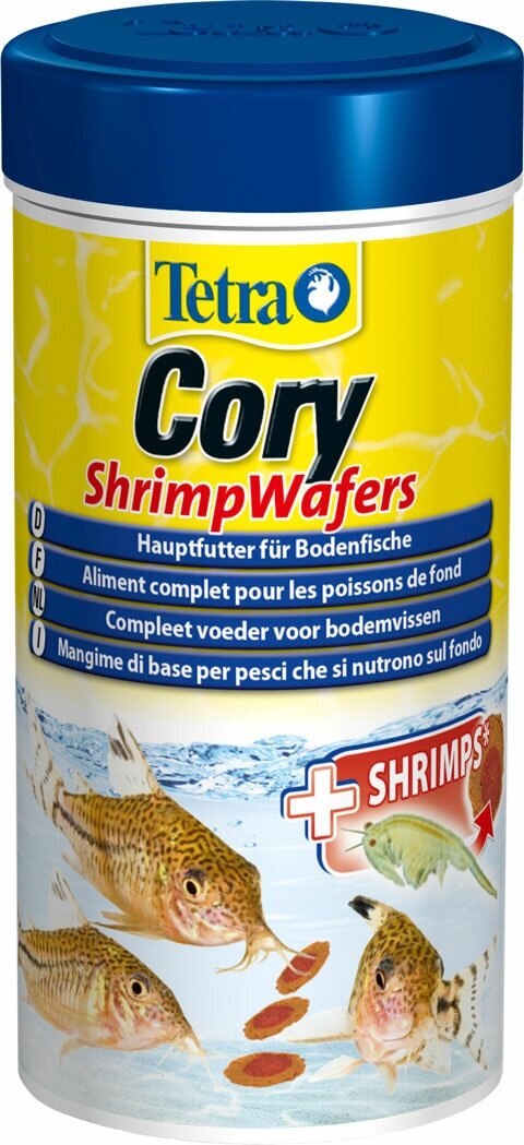 TETRA CORY SHRIMP WAFERS корм чипсы для донных рыб (100 мл х 2 шт)