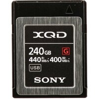 Карта памяти Sony XQD 240 ГБ, R/W 440/400 МБ/с