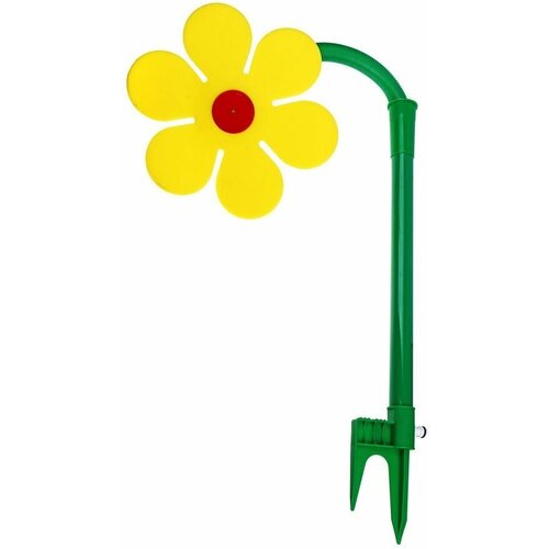 Разбрызгиватель садовый Танцующий цветок, d28.5, h117см, пластик INBLOOM 167-054