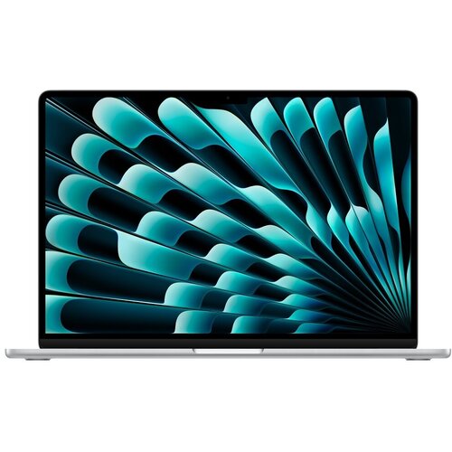 15.3 Ноутбук Apple MacBook Air 15 2024 2880x1864, Apple M3, RAM 8 ГБ, SSD 512 ГБ, Apple graphics 10-core, macOS, MRYQ3, Silver, английская раскладка игровой ноутбук msi bravo 15 b5dd 15 6 8 гб 512 гб черный английская клавиатура