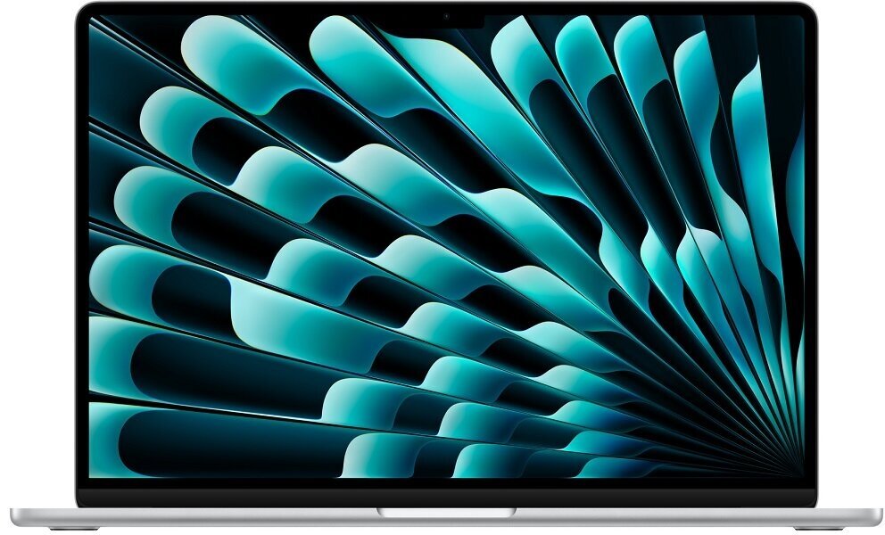 15.3 Ноутбук Apple MacBook Air 15 2024 2880x1864, Apple M3, RAM 16 ГБ, SSD 512 ГБ, Apple graphics 10-core, macOS, MXD23, Silver, английская раскладка