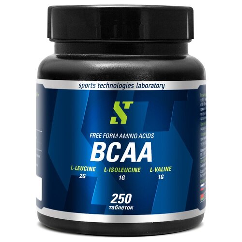 BCAA STL BCAA 2:1:1, нейтральный, 250 шт. bcaa bombbar bcaa 2 1 1 180 шт