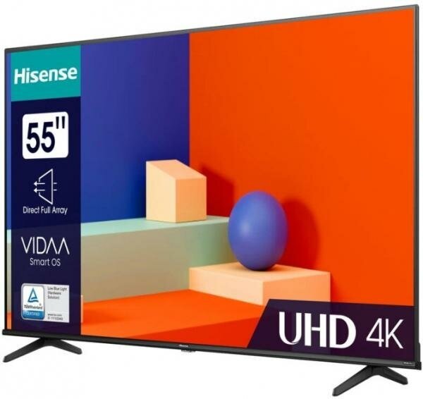 Телевизор Hisense 55A6K черный