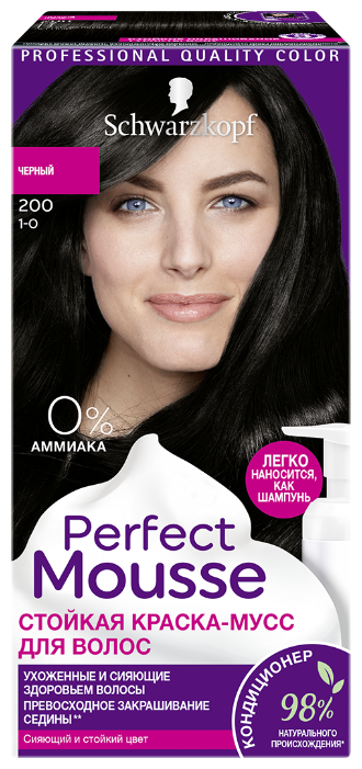 Schwarzkopf Perfect Mousse Стойкая краска-мусс для волос — купить по выгодной цене на Яндекс.Маркете