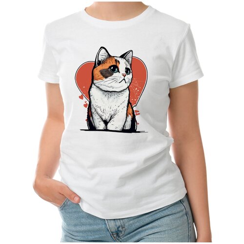 фото Футболка roly, размер s, белый