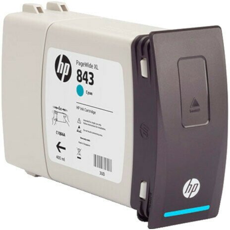 Картридж струйный HP 843C C1Q66A голубой - фото №4