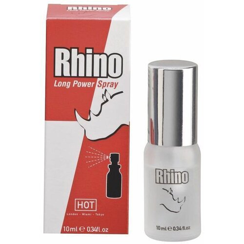 HOT Пролонгирующий спрей для мужчин Rhino - 10 мл.