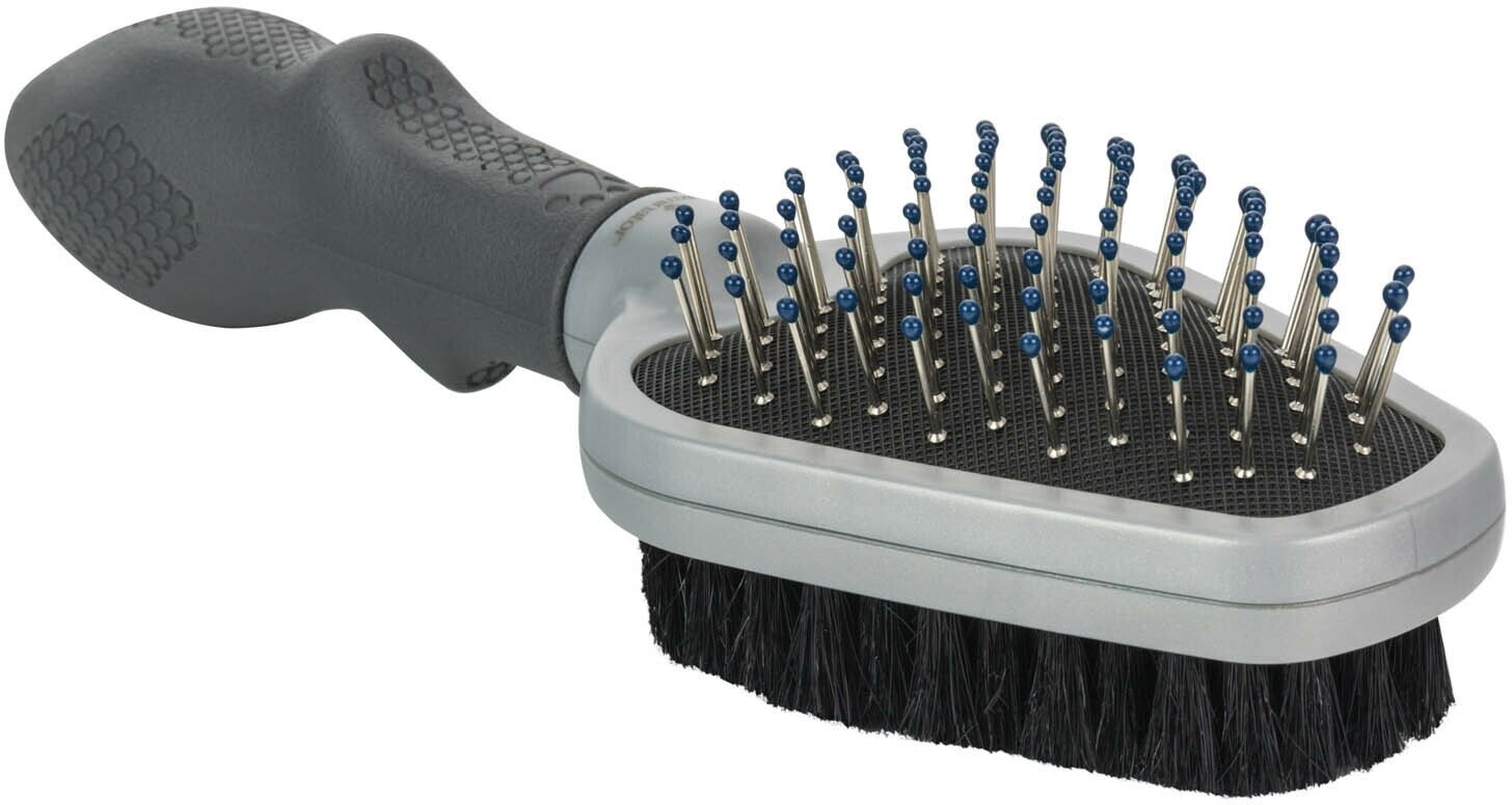 FURminator Dual Brush щетка двухсторонняя, зубцы 12 мм - фотография № 9