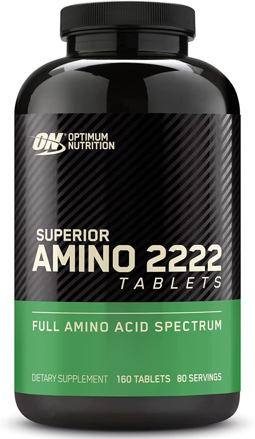 Аминокислоты OPTIMUM NUTRITION Superior Amino 2222 Tabs 160 таблеток, Нейтральный