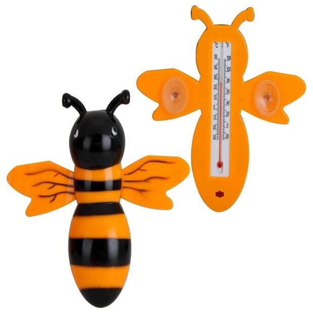 Термометр оконный Пчелка Gigi 23*19см на присосках (-30/+50) п/п 3563 Park
