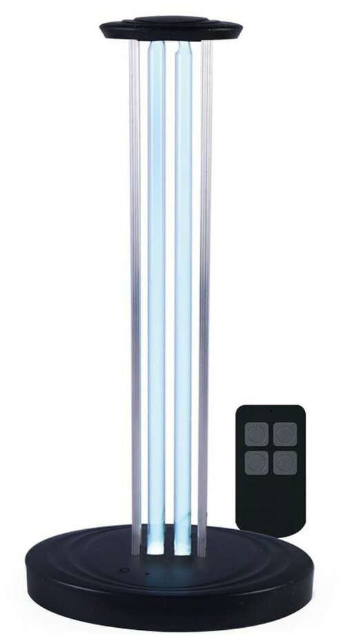 Бактерицидная ультрафиолетовая настольная лампа с пультом ДУ Feron UL362 36W черный 140*198*415мм, 41324