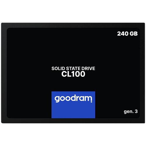 Твердотельный накопитель GoodRAM CL 100 240 ГБ SATA SSDPR-CL100-240-G3