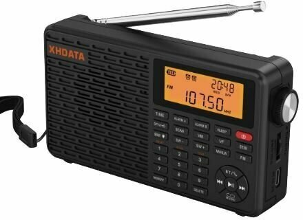 Всеволновый радиоприемник XHDATA D-109 с MP3 и Bluetooth