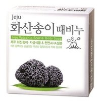 Mukunghwa Мыло-Скраб для тела с вулканической солью Jeiu volcanic scoria scrab soap, 100гр