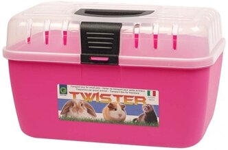 Переноска для грызунов GEORPLAST Twister 29х18х19см пластик