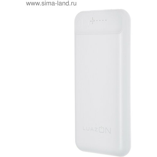 Внешний аккумулятор LuazON PB-29 Li-Pol 10000 мАч 2 USB Type-C microUSB 21 A1 A 3128₽