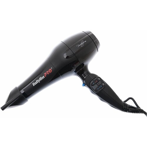 Фен BABYLISS PRO Progigio Ionic, 2300Вт, черный фен babyliss 6613de черный