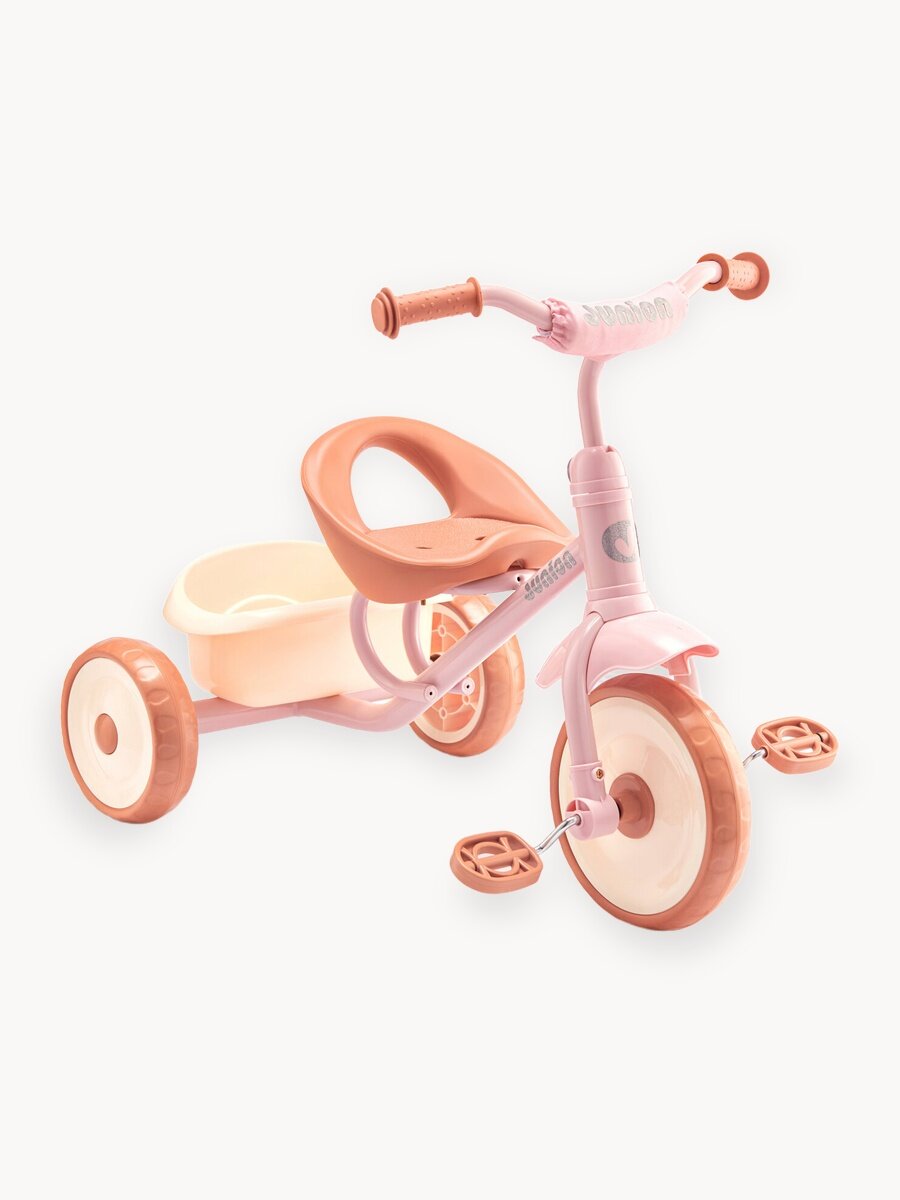 Детский трёхколесный велосипед Junion Windi, для детей от 3 лет, розовый