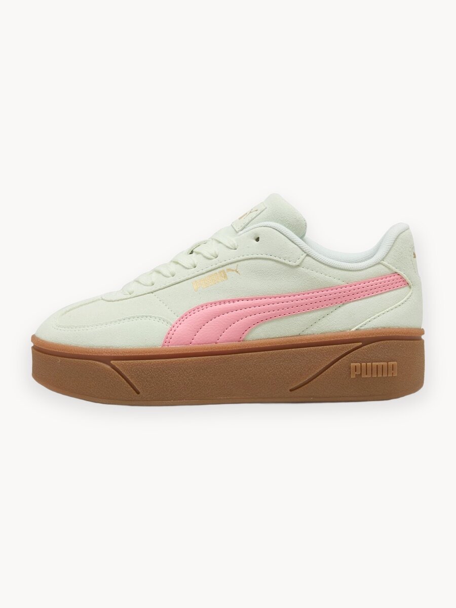 Кеды PUMA Club II Era, размер 7.5 UK, бежевый/розовый