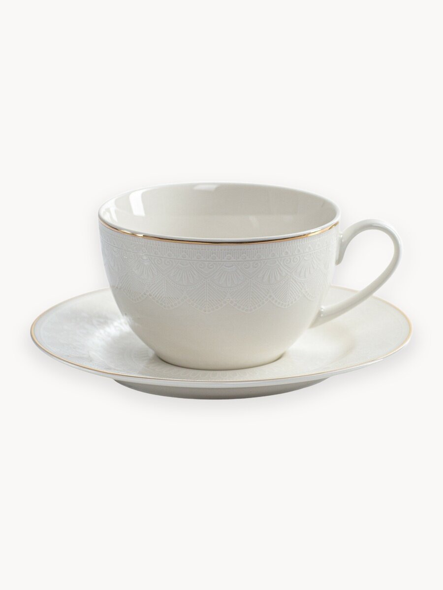 Чайная пара Fioretta WHITE LACE