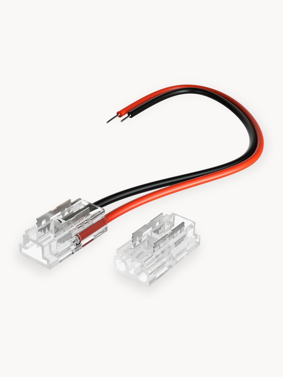 Коннектор для гибкого соединения светодиодной ленты COB 5мм 2pin прокалывающий 1 шт