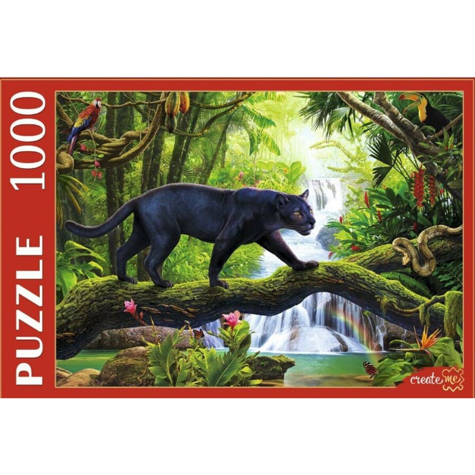 Puzzle-1000 "ПАНТЕРА" (Ф1000-6799) - фото №2
