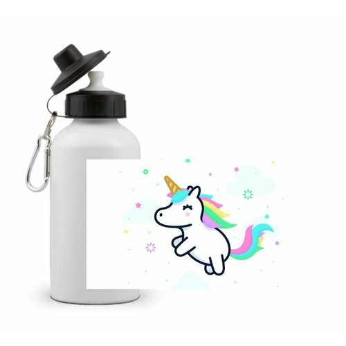 фото Спортивная бутылка единорог №1 goodbrelok