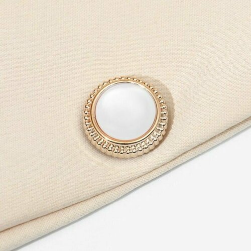 Зажим для платка Queen Fair белый 491₽