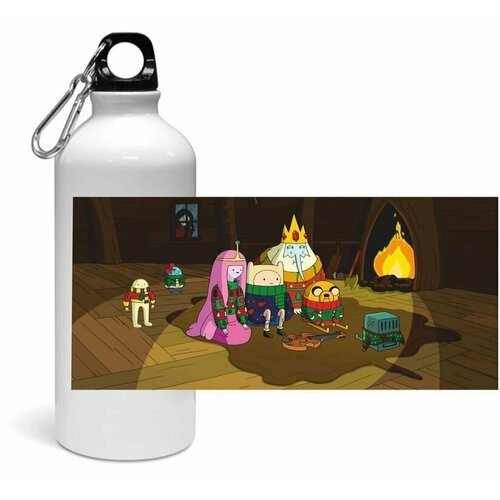 фото Бутылка спортивная время приключений, adventure time №4 goodbrelok