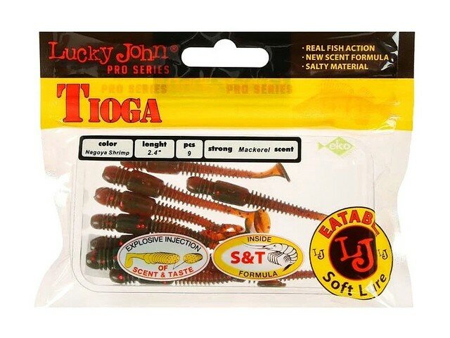 Мягкая приманка Lucky John Pro Series Tioga