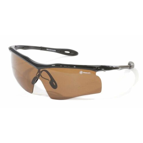 фото Солнцезащитные очки freeway, оправа: пластик, спортивные, поляризационные, коричневый
