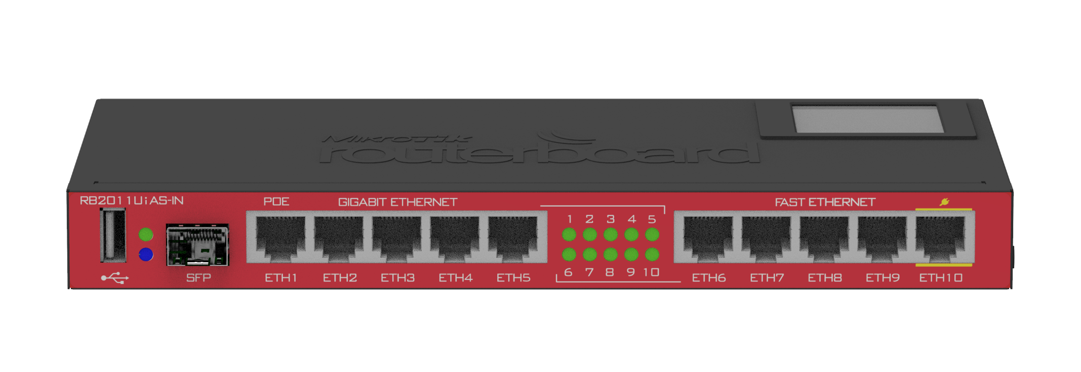 MikroTik RB2011UiAS-IN - фотография № 14